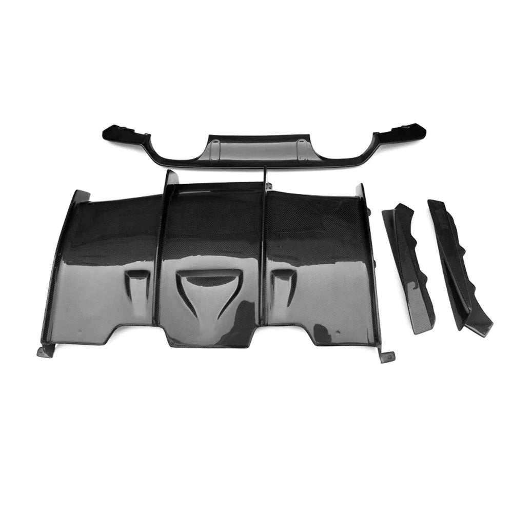 BMW M3 F80 & M4 F82/F83 CARBON FIBER PSM STYLE REAR DIFFUSER