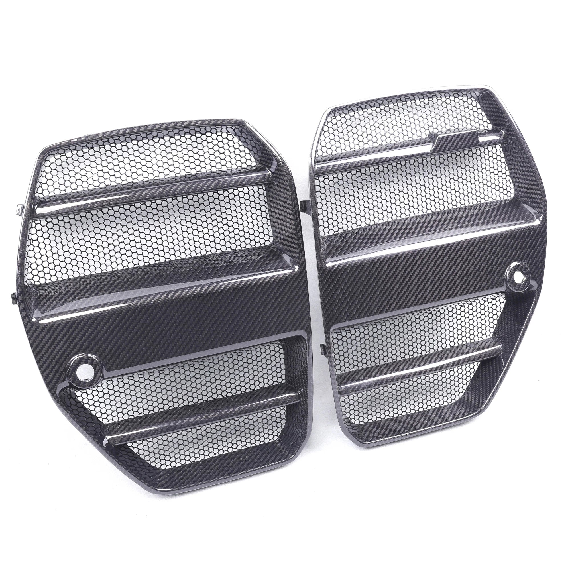 BMW M3 G80/G81 & M4 G82/G83 CARBON FIBER FRONT GRILLE WITH MESH