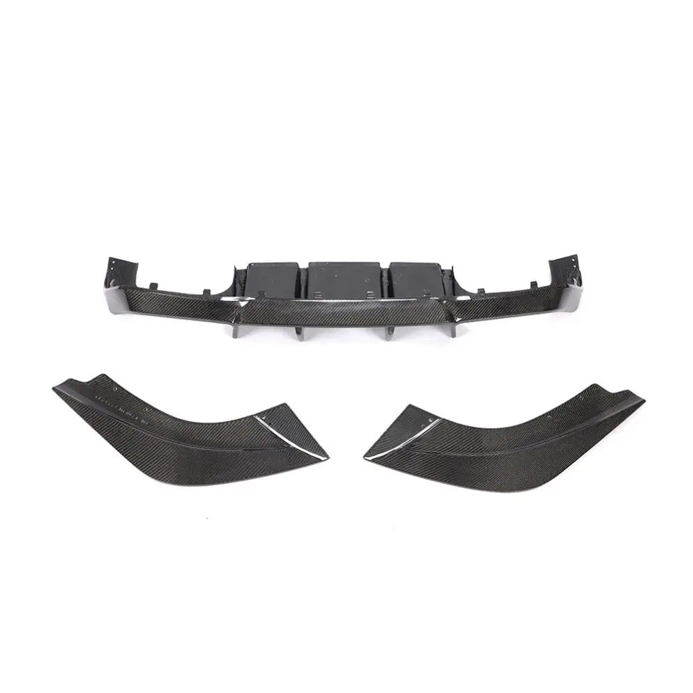 BMW M2 F87 & M2 COMPETITION 3 PIECE CARBON FIBER REAR DIFFUSER