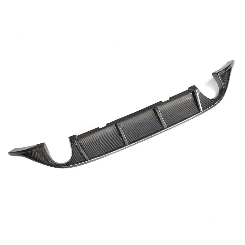 VOLKSWAGEN GOLF MK7 CARBON FIBER REAR DIFFUSER WITH DUAL EXAHUST