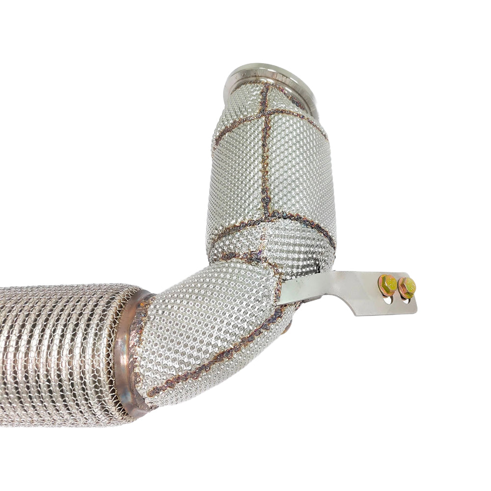 BMW 1 SERIES B48 CATLESS DOWNPIPE WITH HEATSHIELD