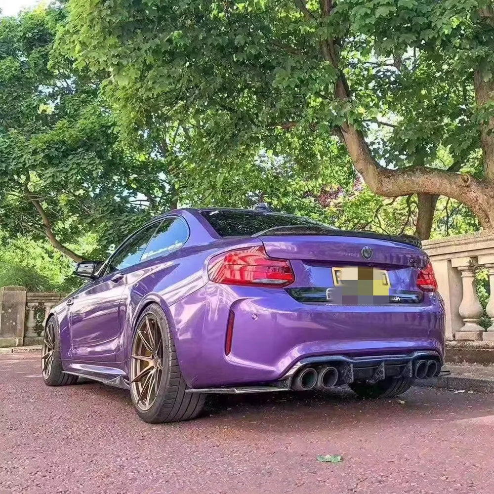 BMW M2 F87 FORGED CARBON FIBER REAR DIFFUSER
