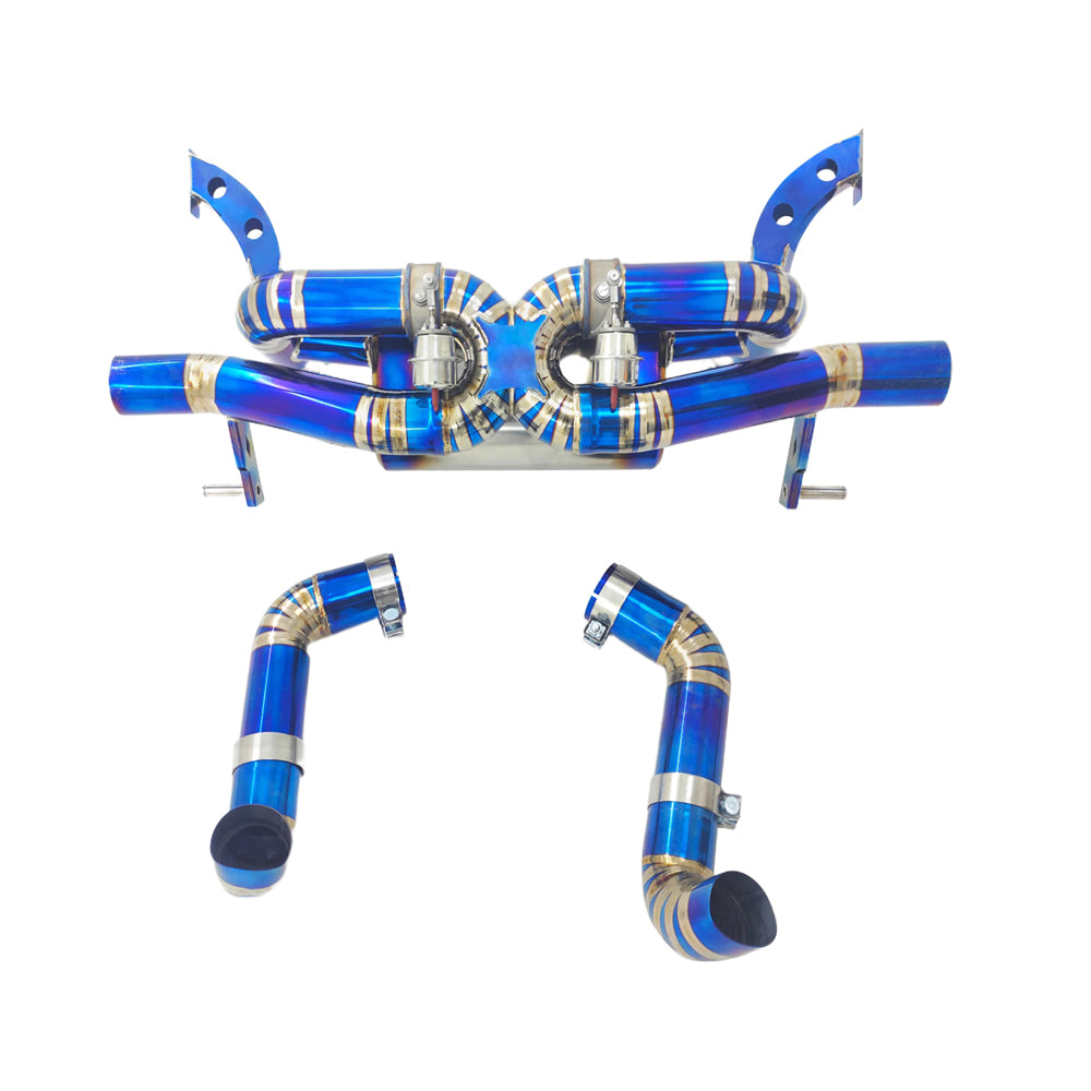 AUDI R8 TITANIUM VALVED CATBACK EXHAUST