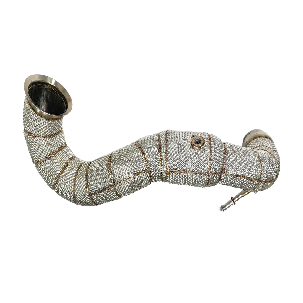 MERCEDES A45 AMG W176 DOWNPIPE WITH HEAT SHIELD