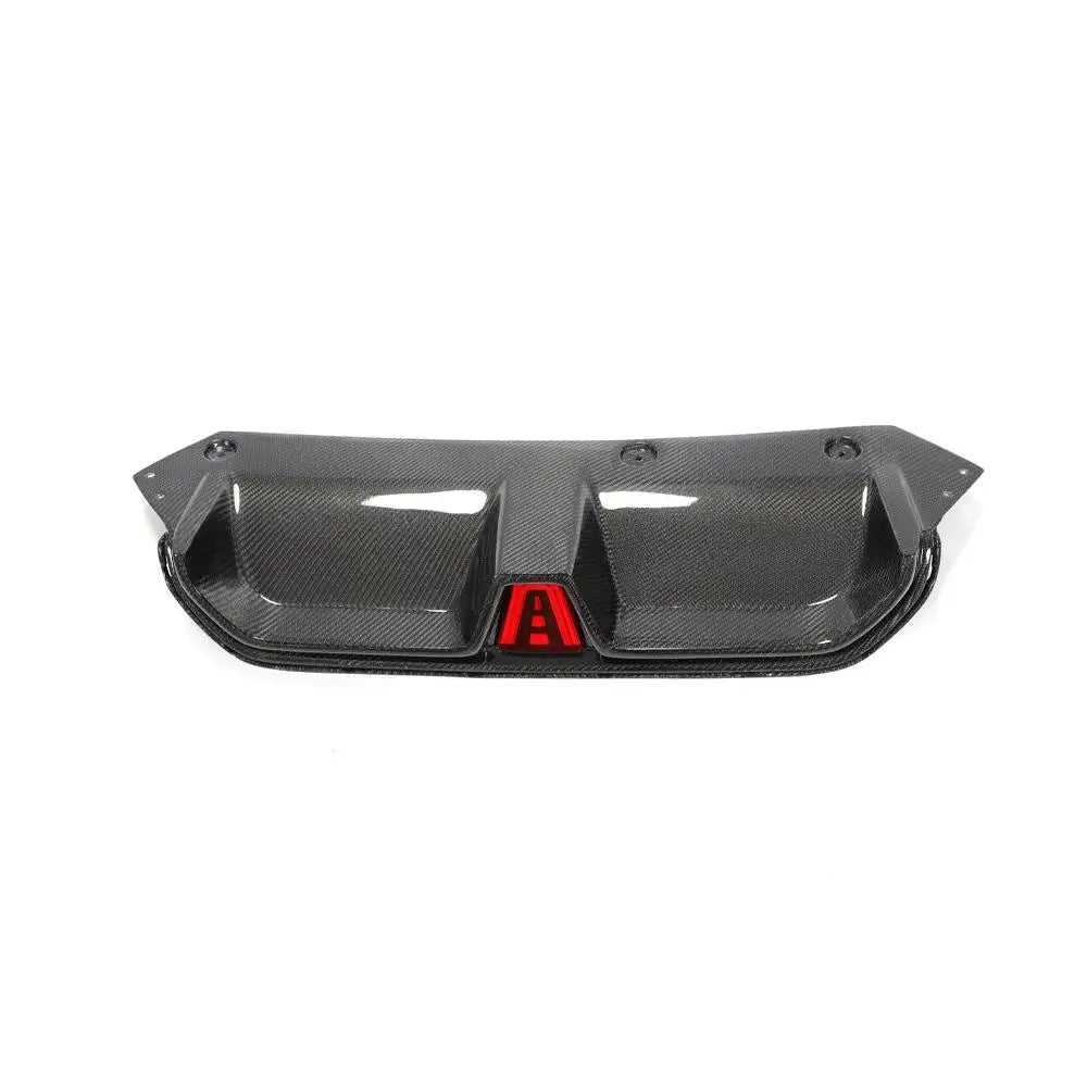 BMW M5 F90 CARBON FIBER CS STYLE REAR DIFFUSER WITH F1 LIGHT