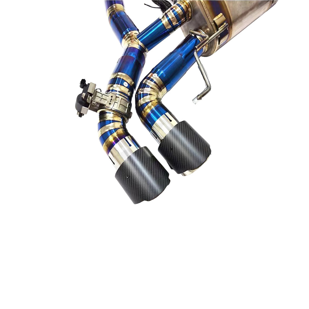 BMW M8 F91/F92/F93 TITANIUM VALVED CATBACK EXHAUST