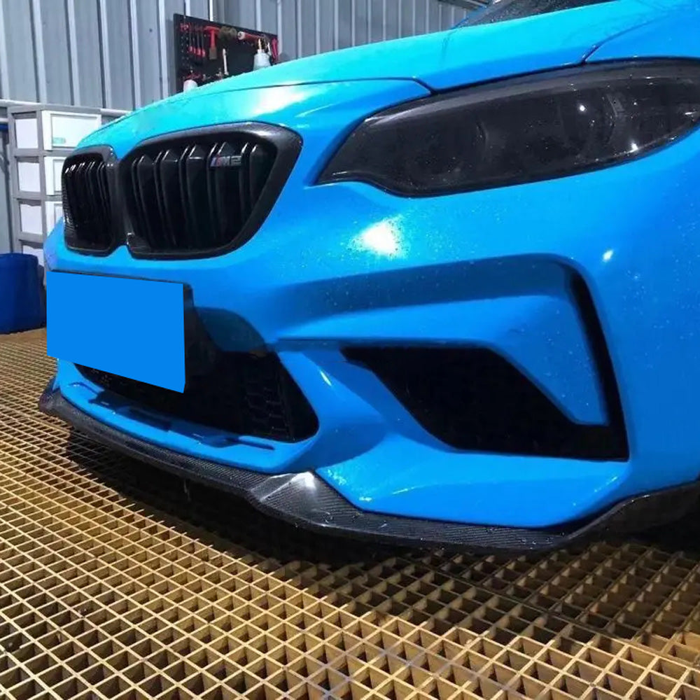 BMW M2 F87 CARBON FIBER CS STYLE FRONT SPLITTER