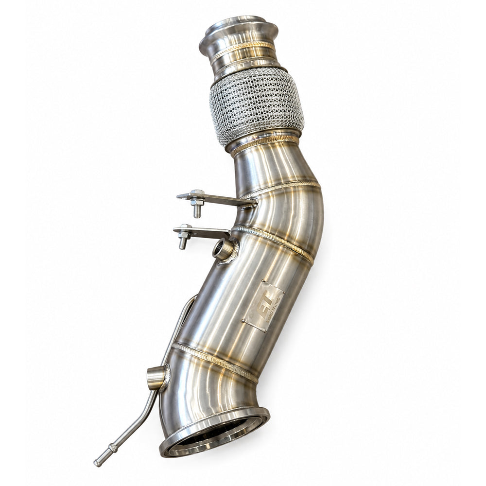 BMW B48 G & F CHASSIS CATLESS DOWNPIPE WITH OPF/GPF & V-Band