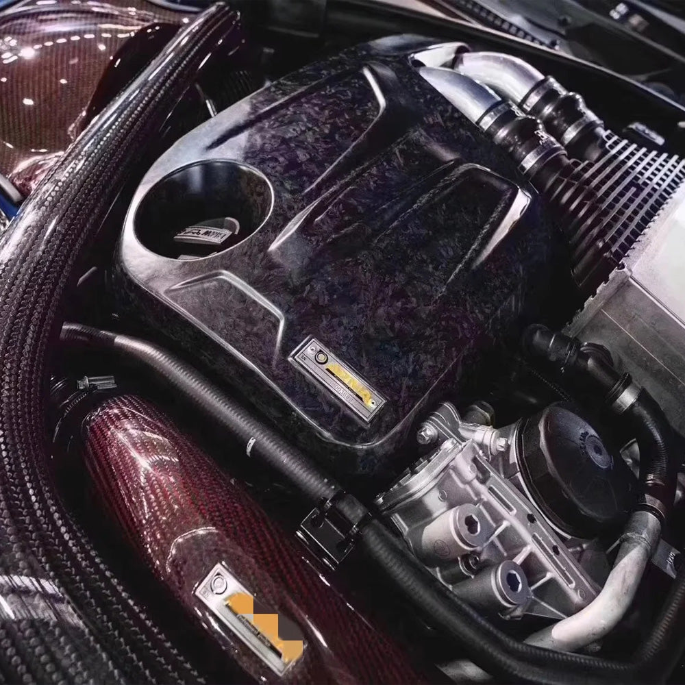 BMW M3 F80 & M4 F82/F83 FORGED CARBON FIBER ENGINE COVER