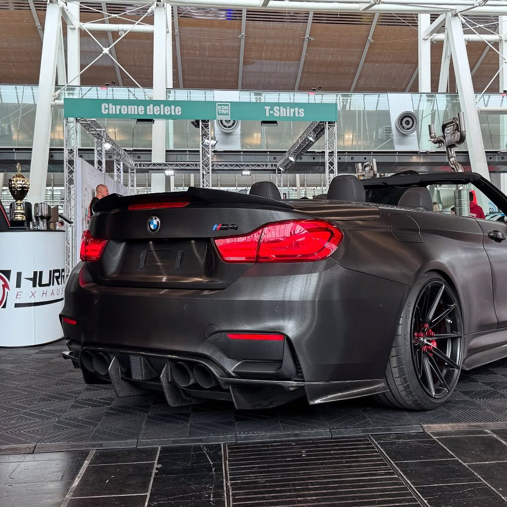 BMW M4 F83 & 4 SERIES F33 CONVERTIBLE CARBON FIBER REAR SPOILER