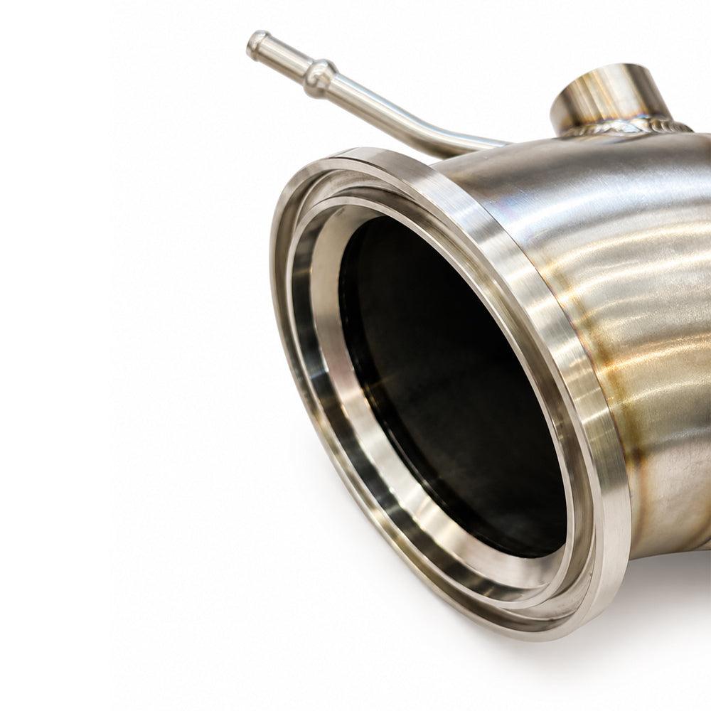 BMW B48 G & F CHASSIS CATLESS DOWNPIPE WITH OPF/GPF & V-Band
