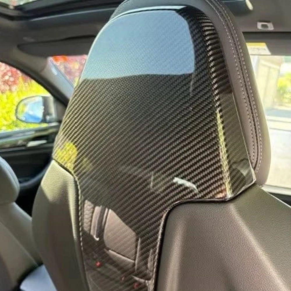 BMW M3 G80 & M4 G82 CARBON FIBER SEAT COVERS