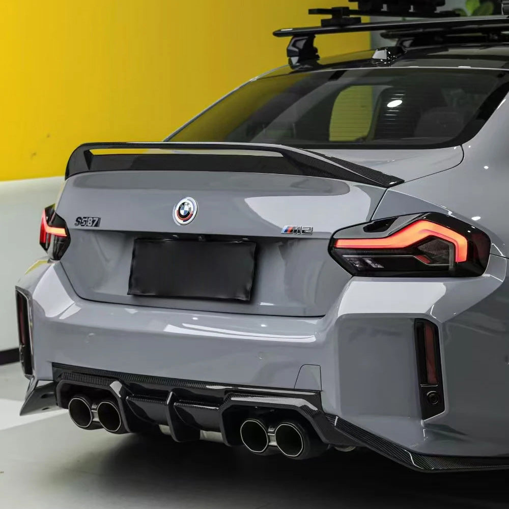 BMW M2 G87 CARBON FIBER AD STYLE REAR WING SPOILER