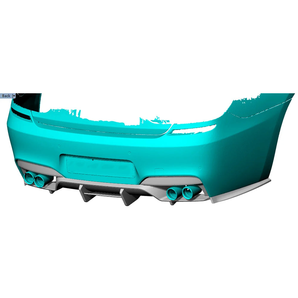 BMW M6 F06/F12/F13 CARBON FIBER REAR DIFFUSER