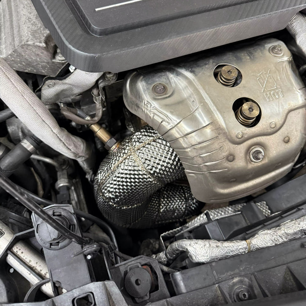 MERCEDES A45 AMG W176 DOWNPIPE WITH HEAT SHIELD