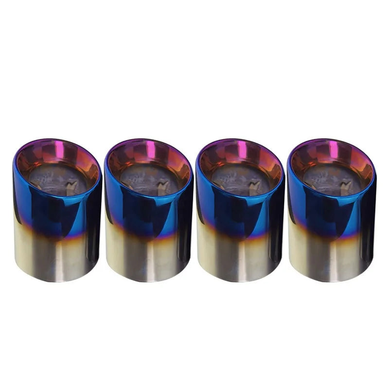 BMW M2 F87 / M3 F80 / M4 F82 Stainless Steel Exhaust Tips 114mm (Set of 4)