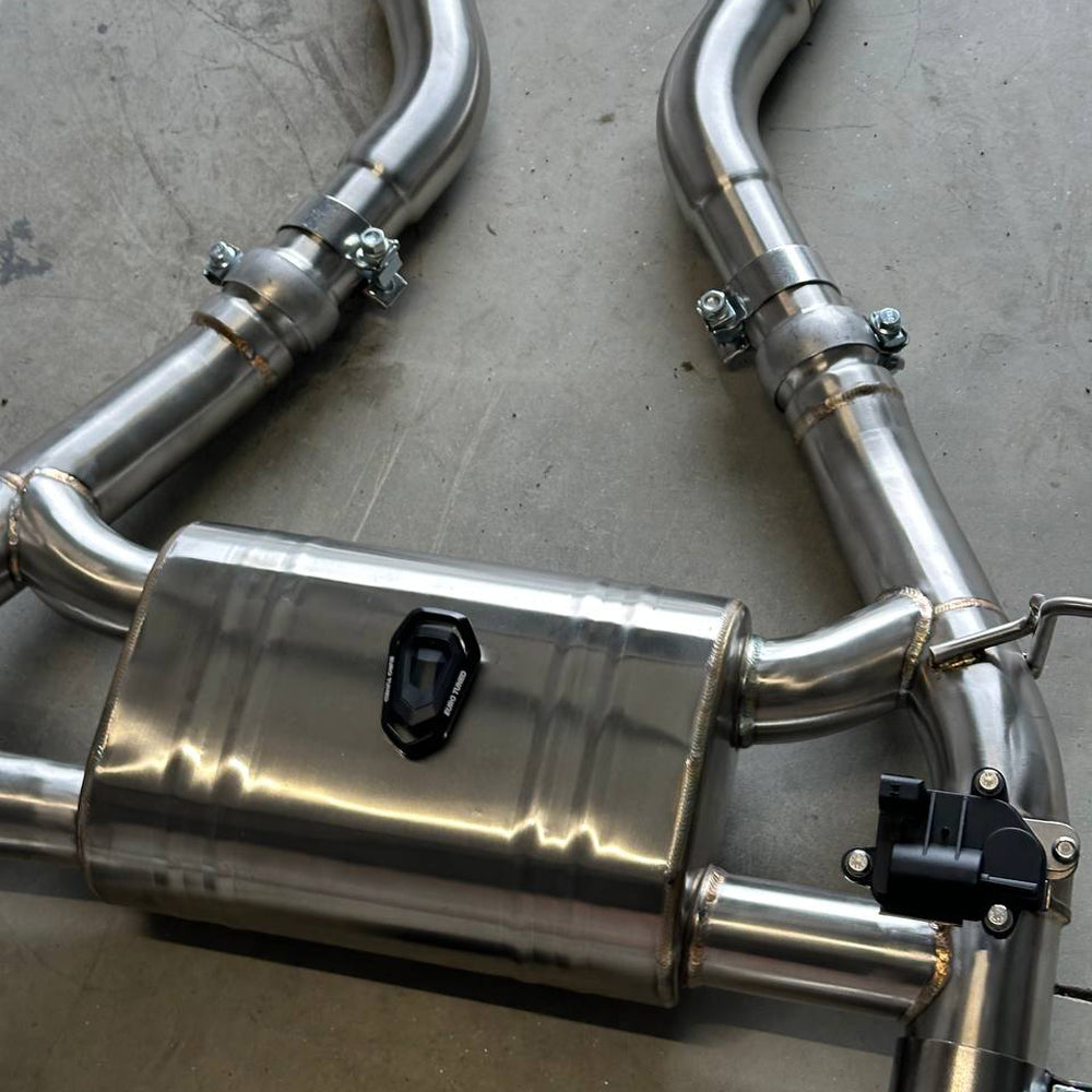BMW M3/M4 F80/F82/F83 EQUAL LENGTH VALVED CATBACK EXHAUST SYSTEM