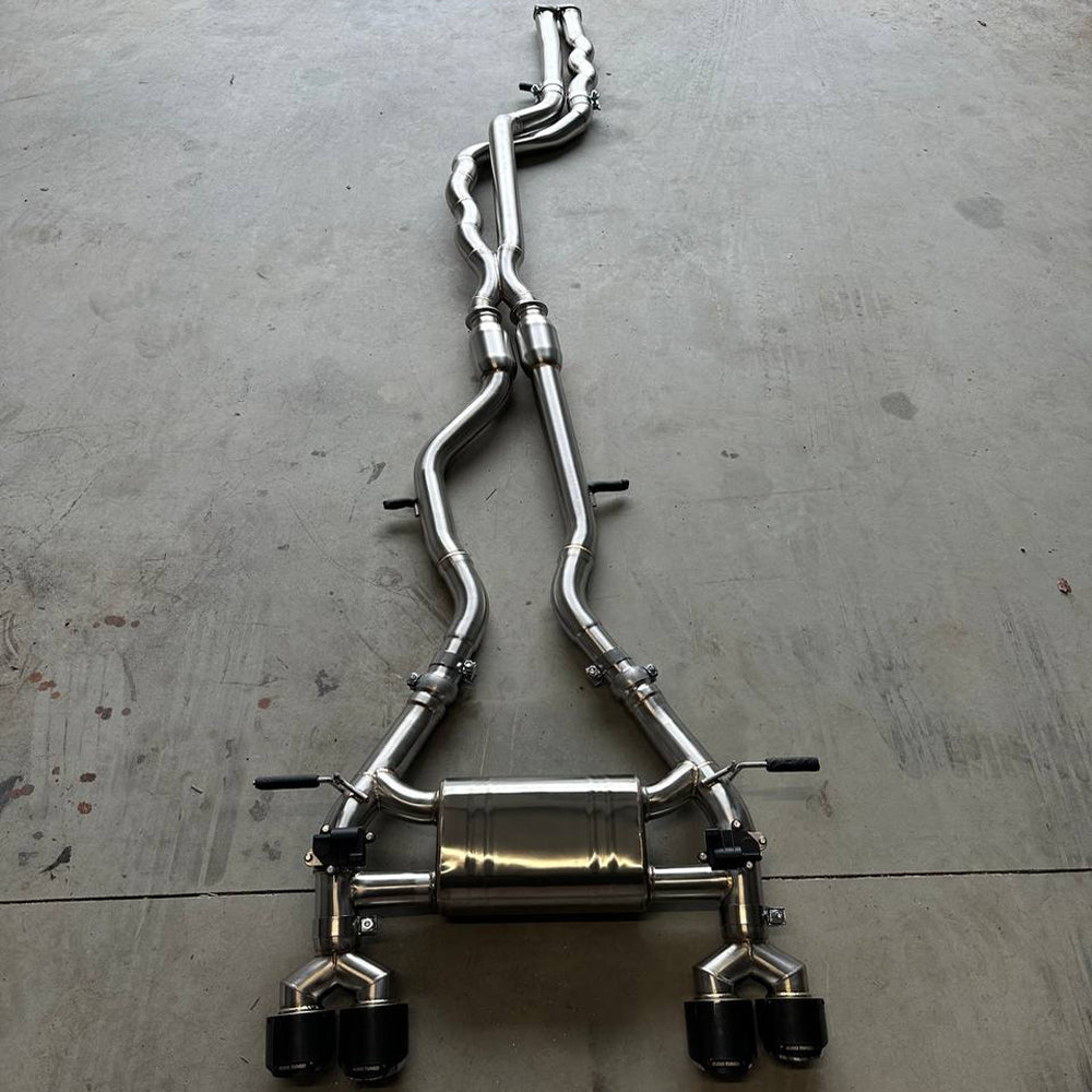 BMW M3/M4 F80/F82/F83 EQUAL LENGTH VALVED CATBACK EXHAUST SYSTEM