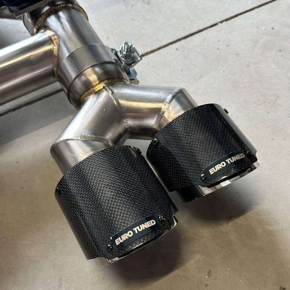 BMW M3/M4 F80/F82/F83 EQUAL LENGTH VALVED CATBACK EXHAUST SYSTEM