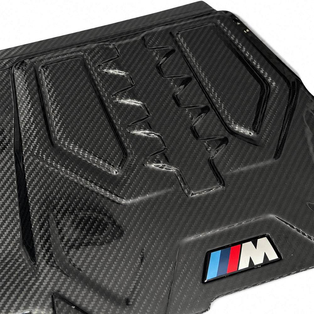 BMW M5 F90 & M8 F91/F92/F93 Carbon Fiber Engine Bay Cover Kit