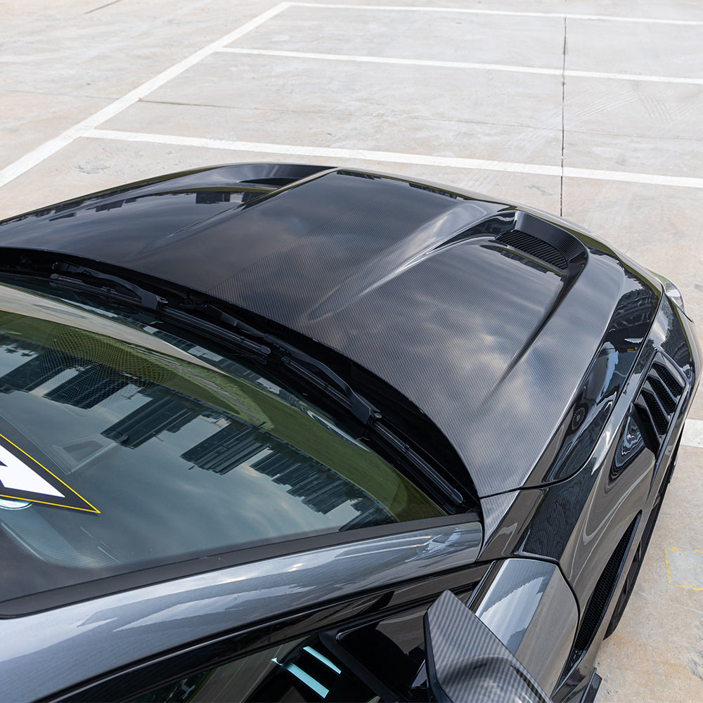 SOOQOO BMW 2 Series G42 (2021+) / M2 G87 (2023+) Pre-Preg Carbon Fibre Vented Hood