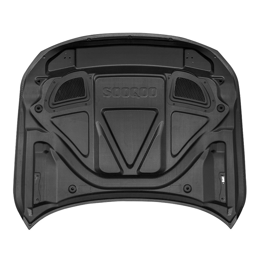 SOOQOO BMW 2 Series G42 (2021+) / M2 G87 (2023+) Pre-Preg Carbon Fibre Vented Hood