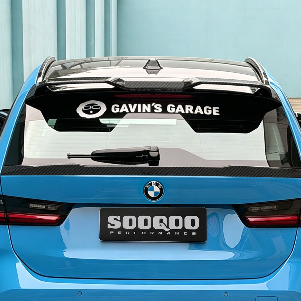 SOOQOO V2 BMW M3 G81 / 3 Series G21 Pre-Preg Carbon Fibre Top Spoiler