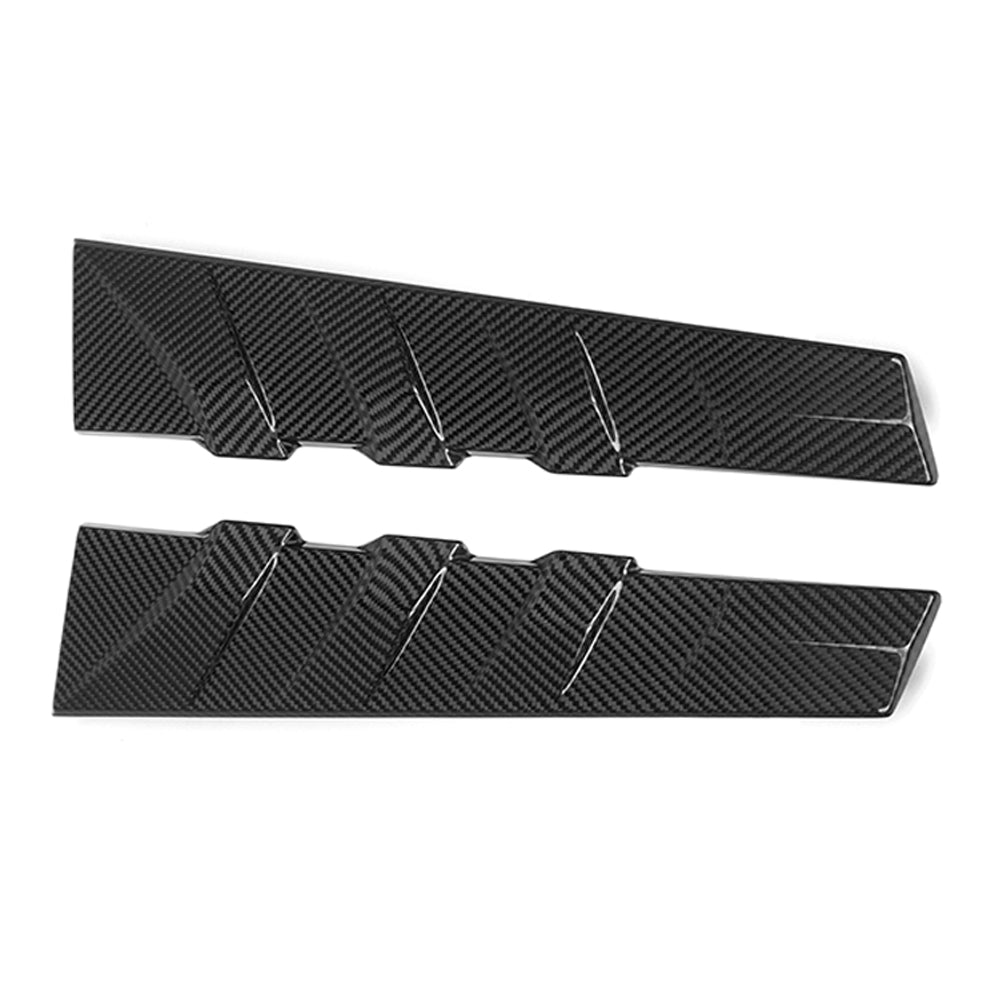 SOOQOO BMW M3 G81 / 3 Series G21 Pre-Preg Carbon Fibre Rear Window Fins