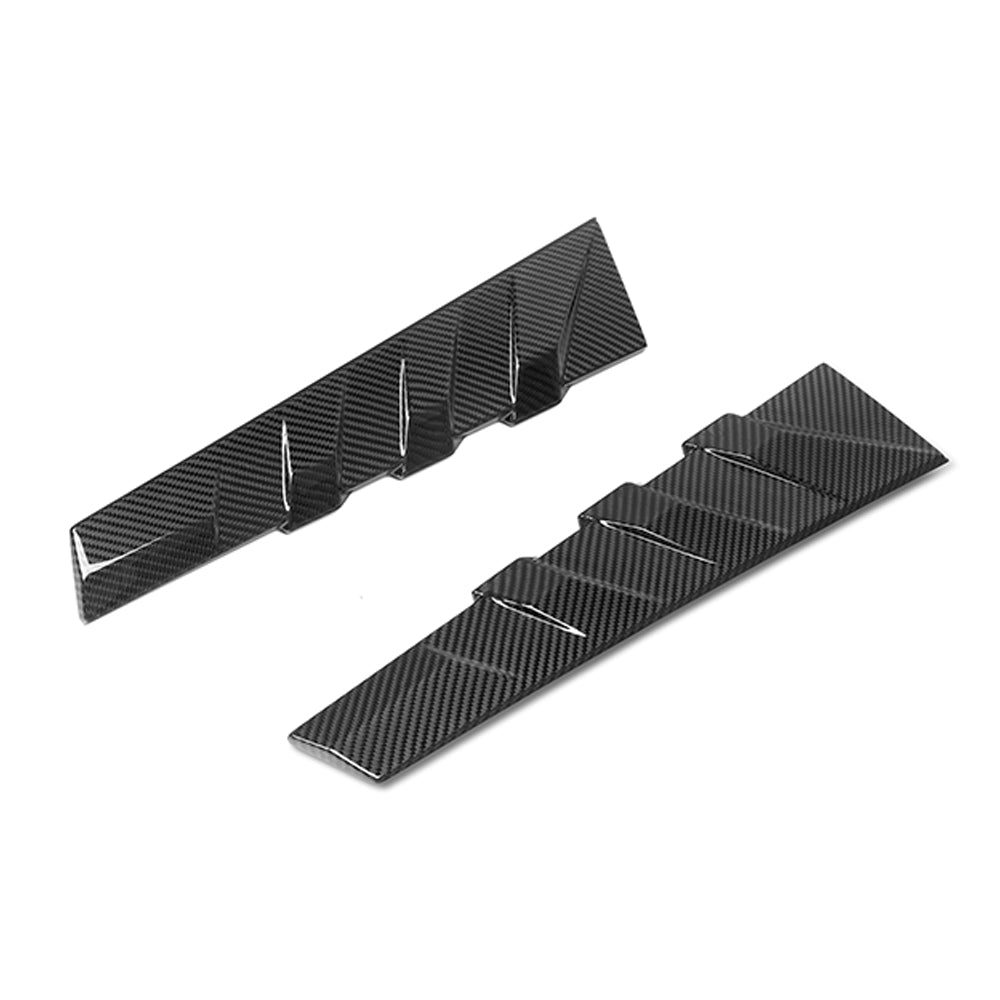 SOOQOO BMW M3 G81 / 3 Series G21 Pre-Preg Carbon Fibre Rear Window Fins