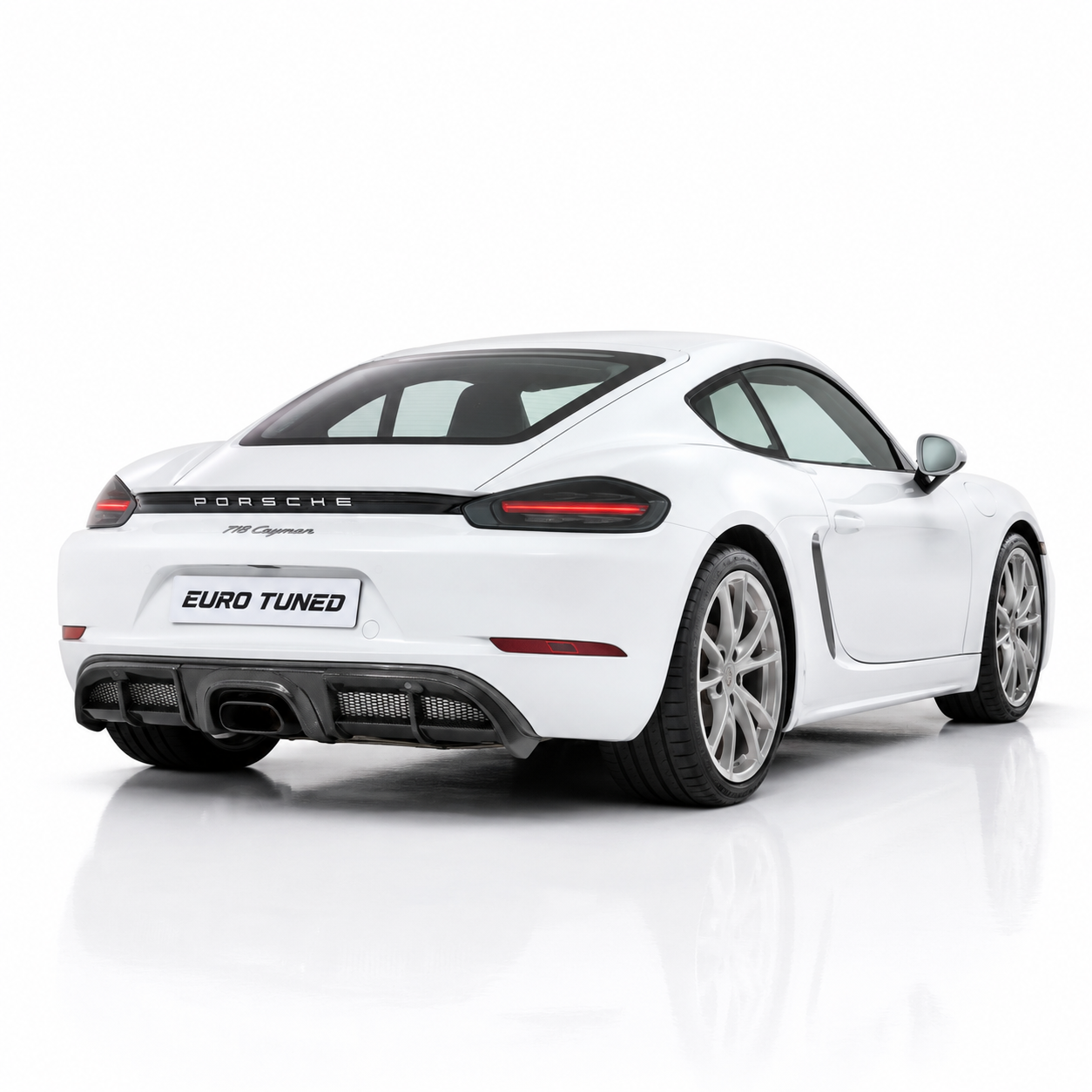 Porsche 718 982 Boxster & Cayman Carbon Fiber Rear Diffuser (2016–2019)