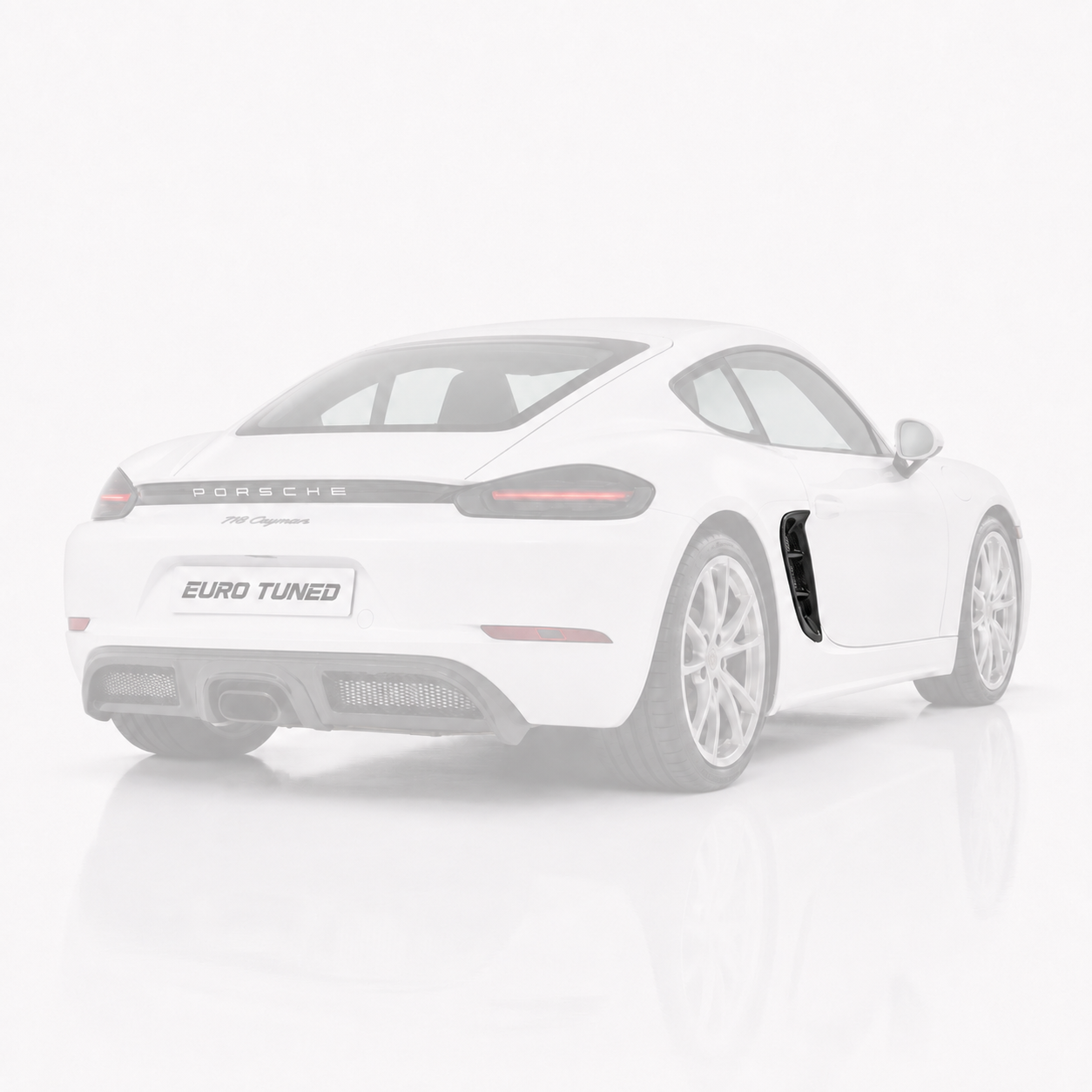 Porsche 718 982 Boxster & Cayman Carbon Fiber Side Air Scoop Vents (2016–2018)