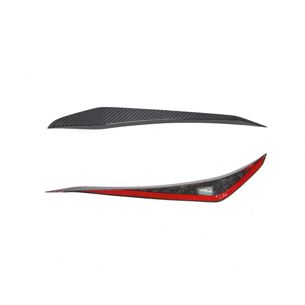 Porsche 911 991.1 Turbo S Cabriolet Dry Carbon Front Bumper Canards (2014–2016)