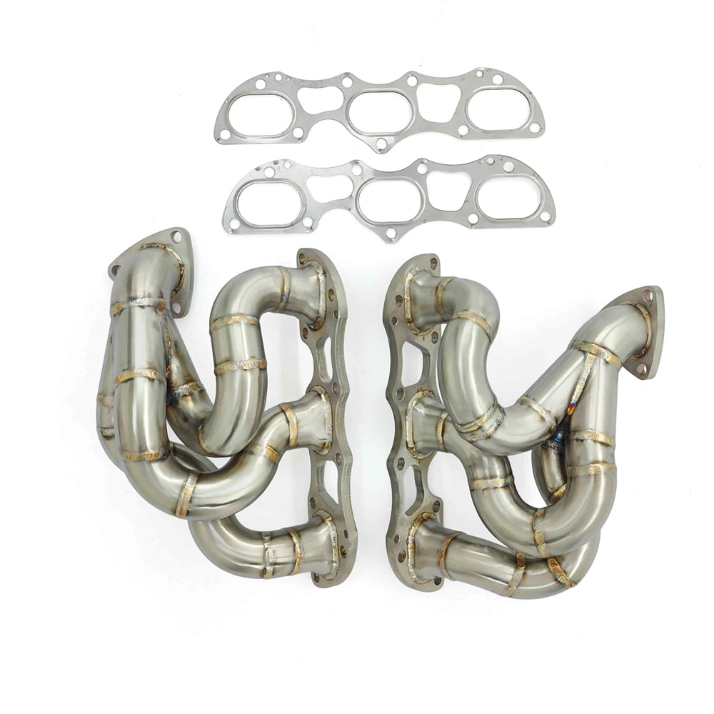 Porsche 911 991.2 Turbo & Turbo S 3.8T Catless Exhaust Headers (2017–2019)