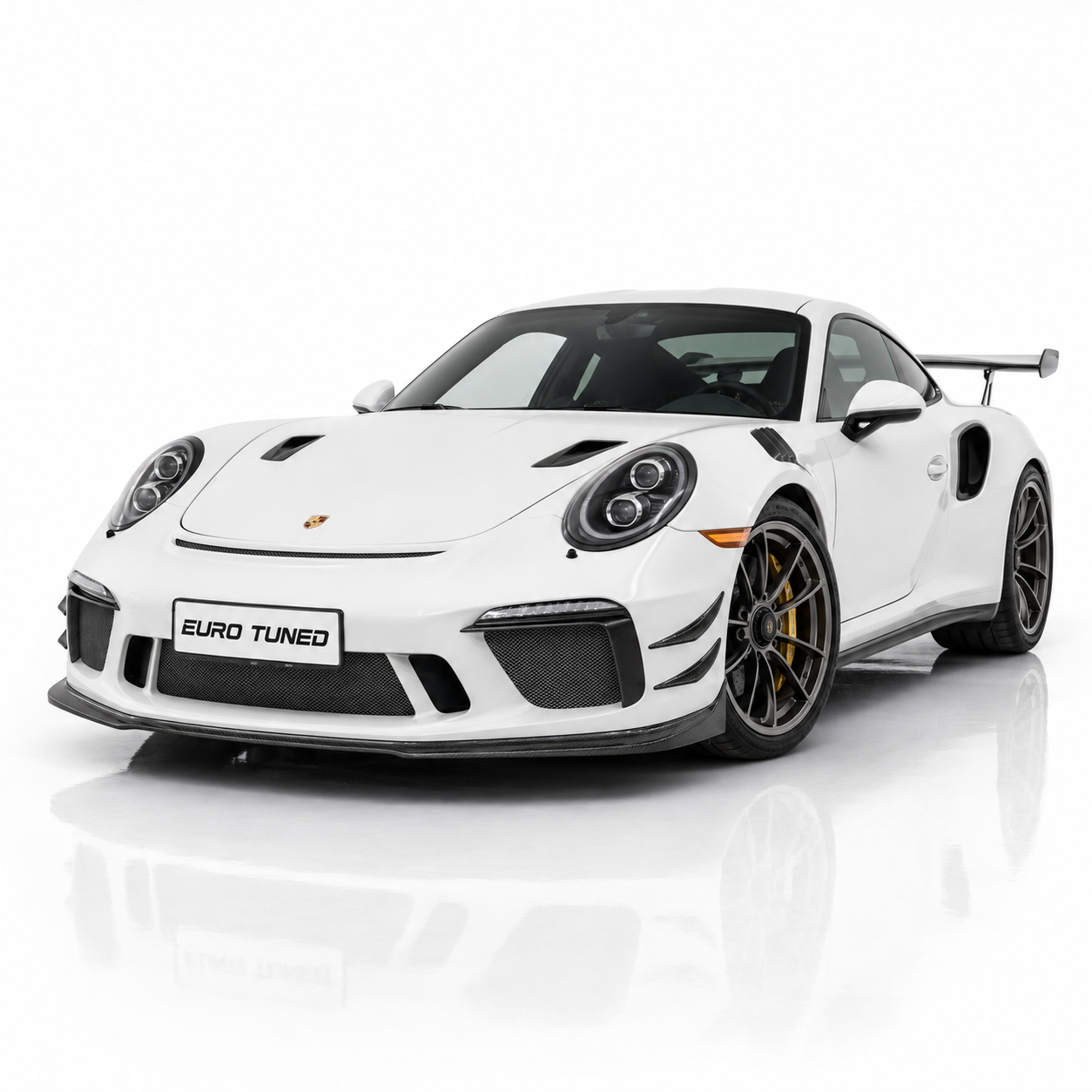 Porsche 911 991 GT3 RS Dry Carbon Fiber Front Bumper Canards (2017–2018)