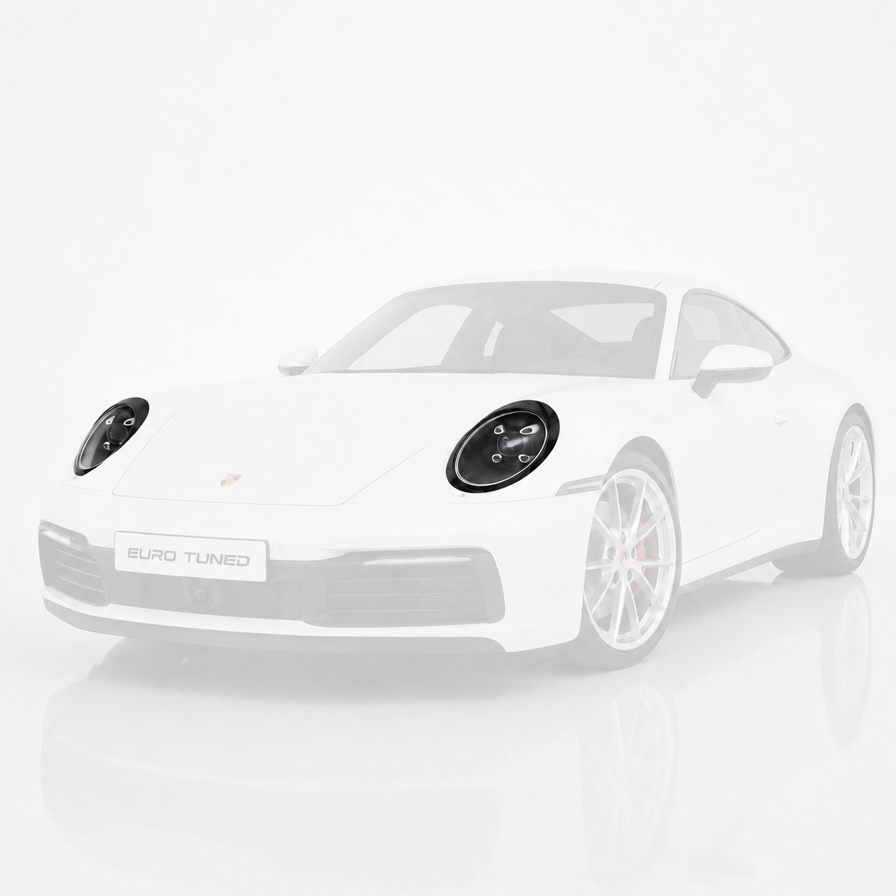 Porsche 911 992.1 Carbon Fiber Headlight Eyebrows / Eyelid Covers (2019–2022)