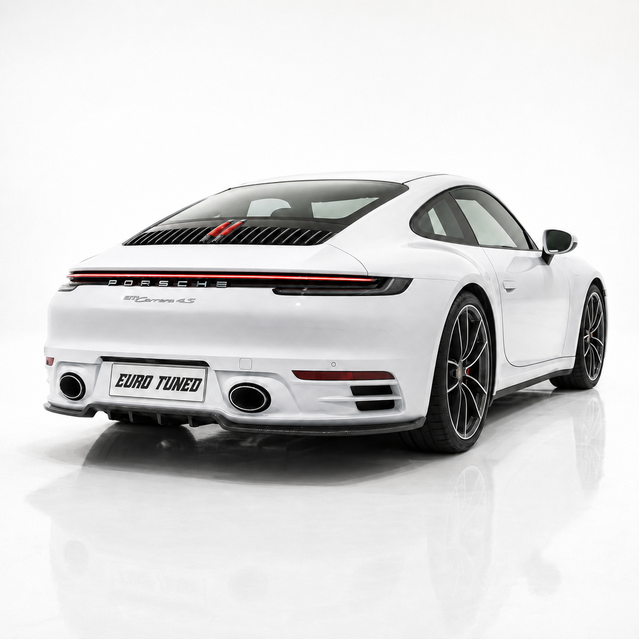 Porsche 911 992.1 Carrera Dry Carbon Fiber Rear Diffuser Lip (2019–2020)