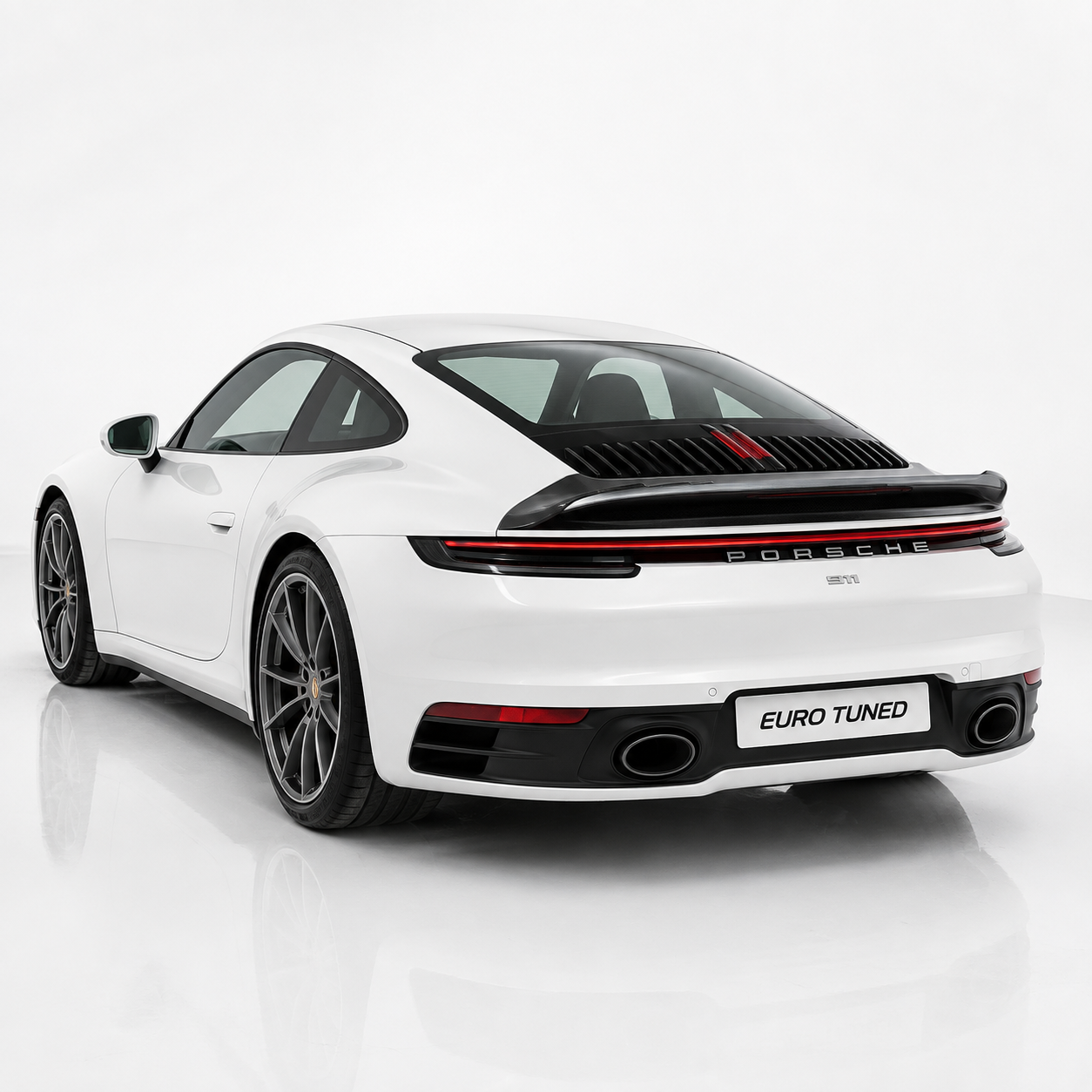 Porsche 911 992.1 Carrera & Targa Prepreg Dry Carbon Fiber Rear Trunk Spoiler (2019–2022)