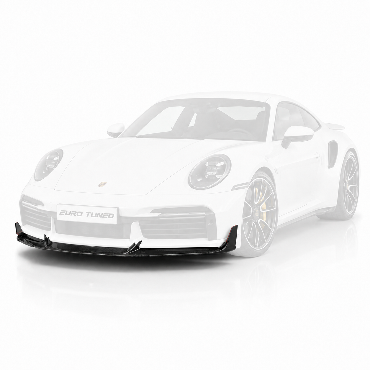 Porsche 911 992.1 Turbo S Carbon Fiber Front Lip Splitter (2019–2021)