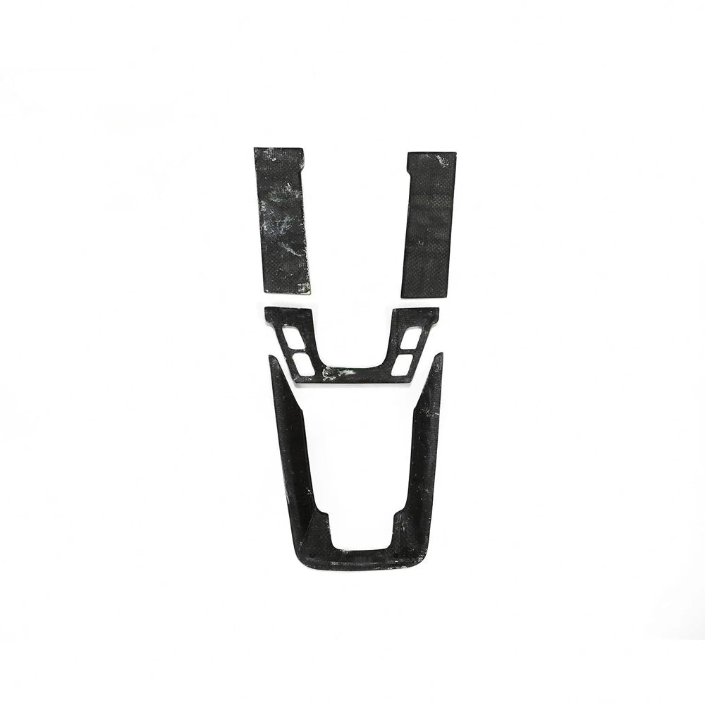 Porsche 911 992 Carbon Fiber Center Console Trim Kit (2019–2021)