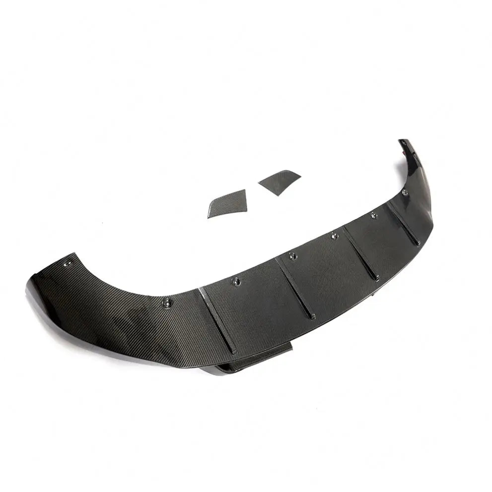 Porsche Cayenne Carbon Fiber Front Bumper Lip (2018–2019)