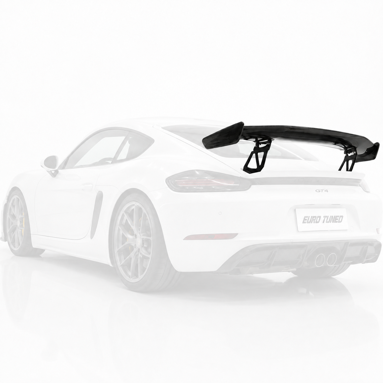 Porsche Cayman / Boxster Carbon Fiber GT4 Style Rear Spoiler Wing