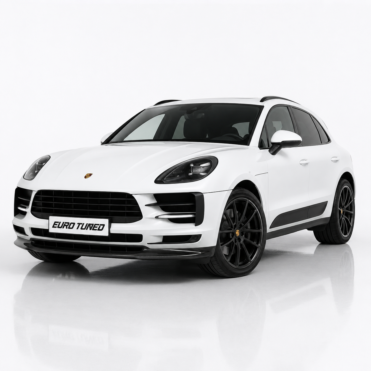 Porsche Macan Carbon Fiber Front Bumper Lip (2022–2023)
