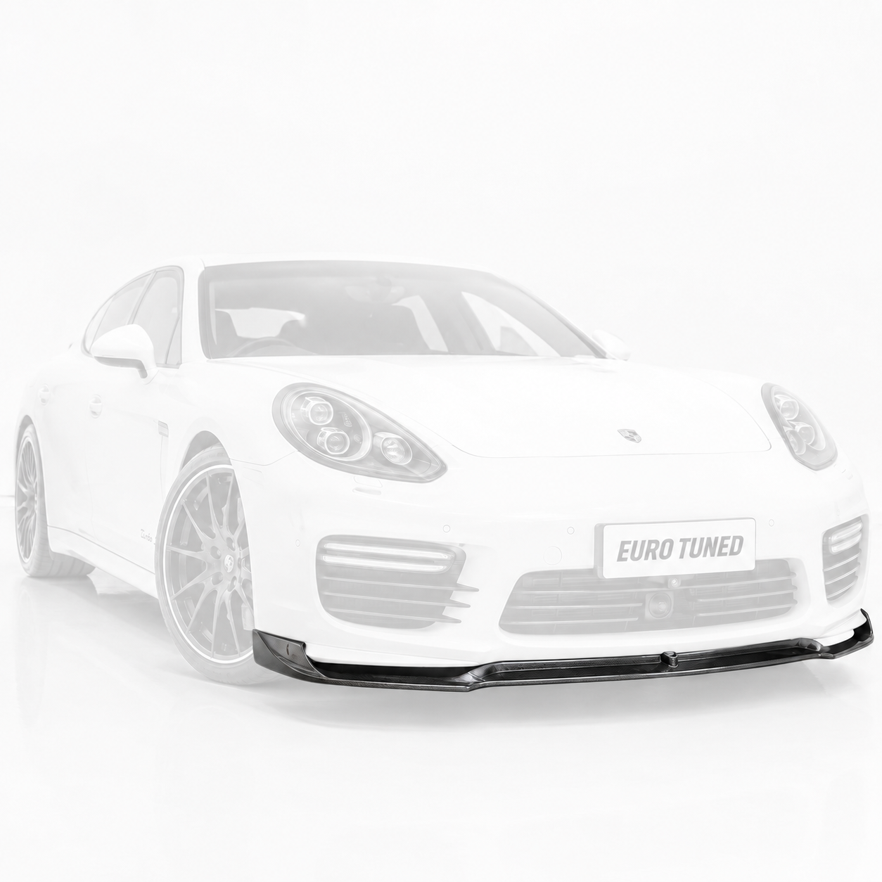 Porsche Panamera 970 Turbo S / GTS Carbon Fiber Front Bumper Lip (2014–2016)