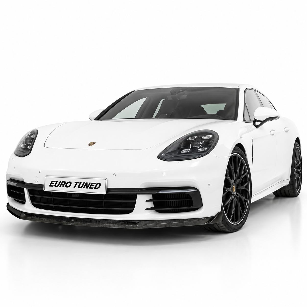 Porsche Panamera 971 4S Carbon Fiber Front Splitter (2017–2019)