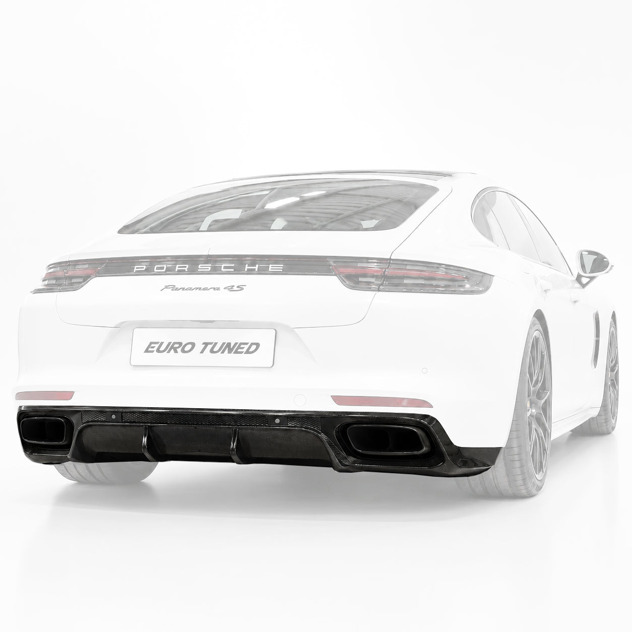 Porsche Panamera 971 4S Carbon Fiber Rear Diffuser (2017–2019)