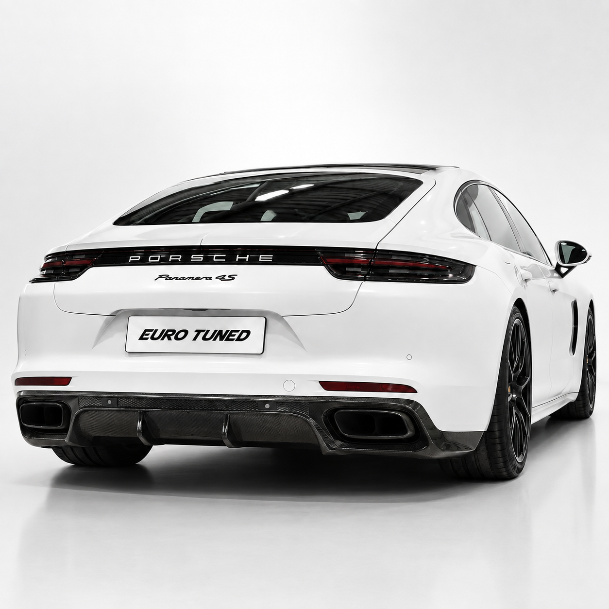 Porsche Panamera 971 4S Carbon Fiber Rear Diffuser (2017–2019)