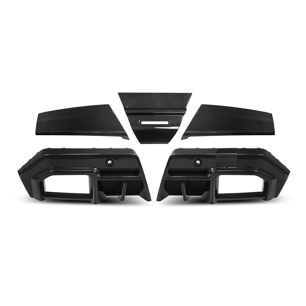 SOOQOO V2 BMW M5 G90 / G99 Pre-Preg Carbon Fibre Rear Diffuser (2024+)