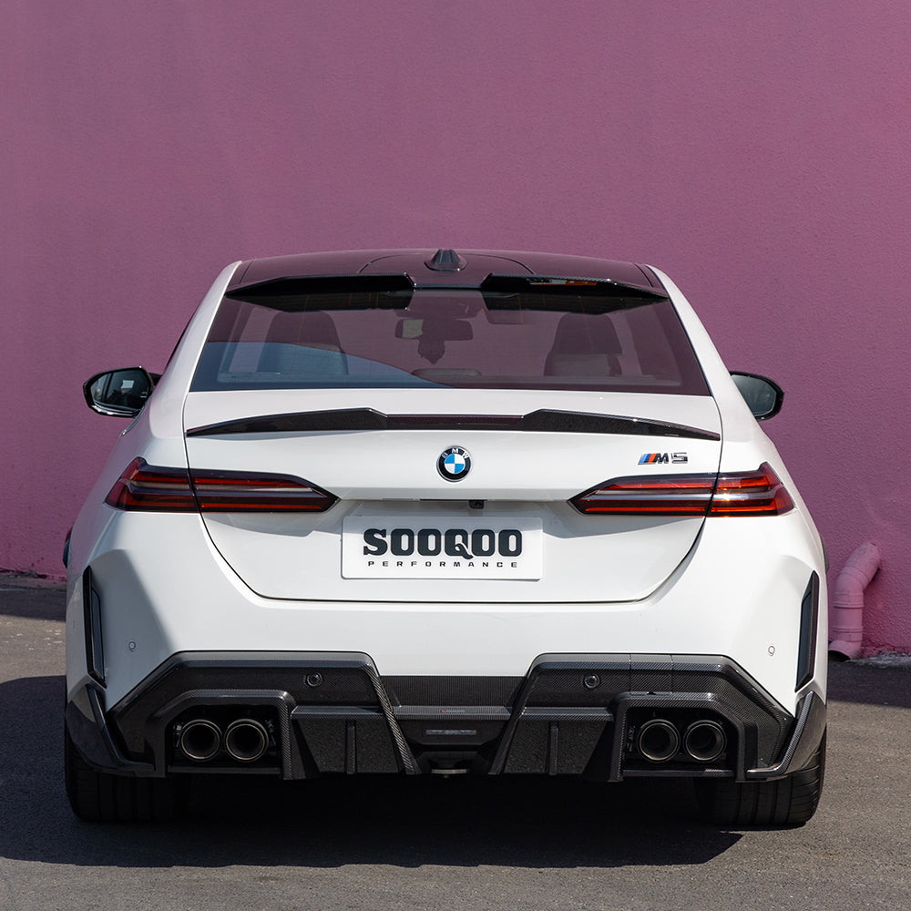 SOOQOO V2 BMW M5 G90 / G99 Pre-Preg Carbon Fibre Rear Diffuser (2024+)