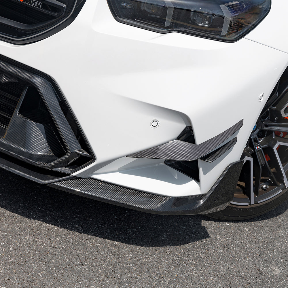 SOOQOO BMW M5 G90 / G99 Pre-Preg Carbon Fibre Front Canards (2024+)