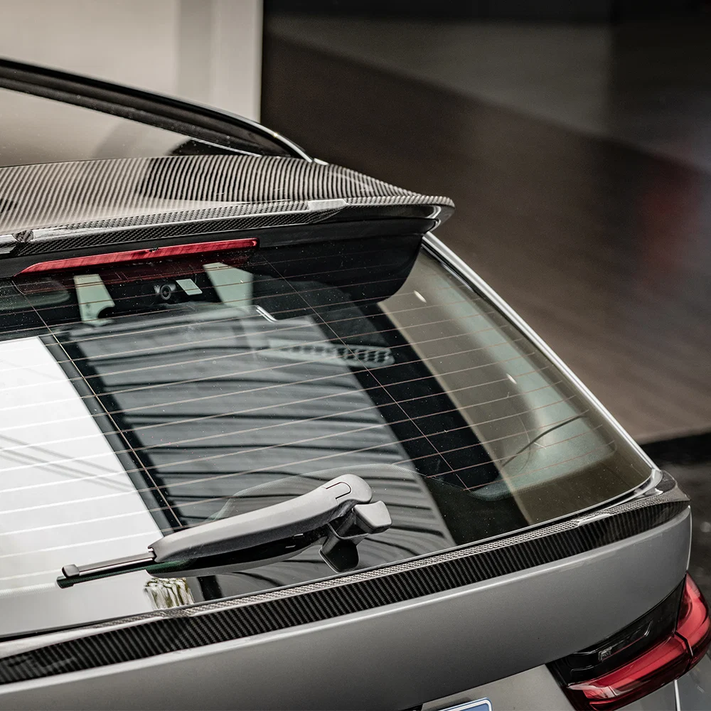 SOOQOO BMW M3 G81 / 3 Series G21 Touring Pre-Preg Carbon Fibre Rear Spoiler